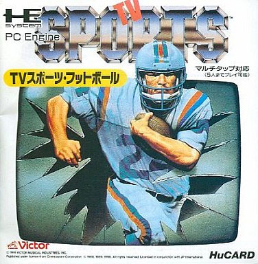 TV Sports Football box art for PC Engine
